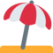 Umbrella on Ground emoji on Twitter